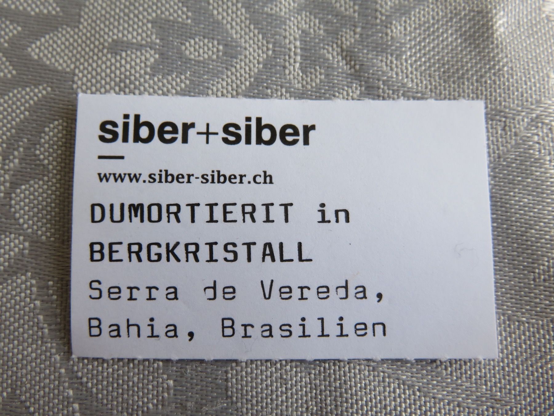 Pietre preziose: Dumortierit in Bergkristall / Phantomquarz – Nuovo (secondo la descrizione) da Rümlang venduto da BoutiqueMonique16 1