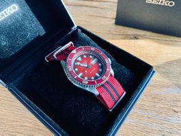 Seiko 5 Sports Red, Special Edition 500ex only !