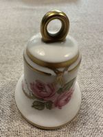 Alt Tirschenreuth Glocke Rosen-Dekor & Goldrand – TOP Zustan