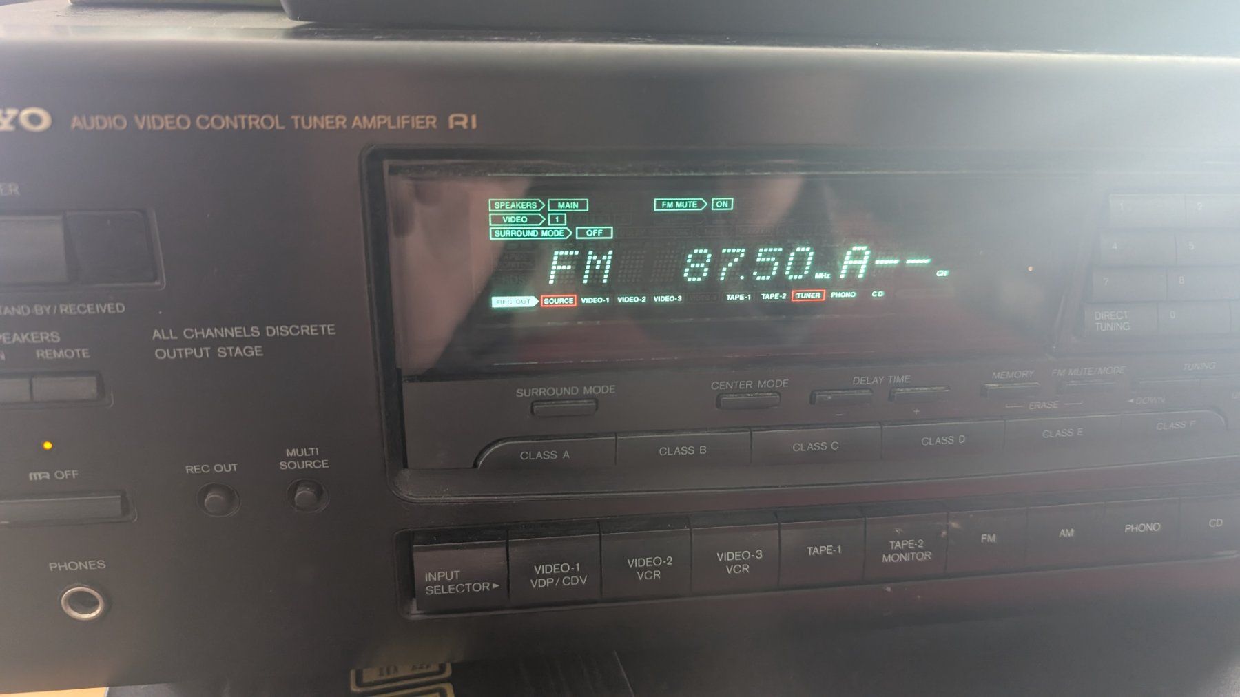 Onkyo Receiver: Onkyo TX-SV9041 Stereo/Dolby Surround Receiver – Gebraucht aus Zürich von axolottchen 9