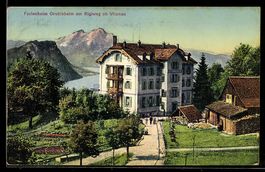 Vitznau, Ferienheim Grubisbalm am Rigiwe