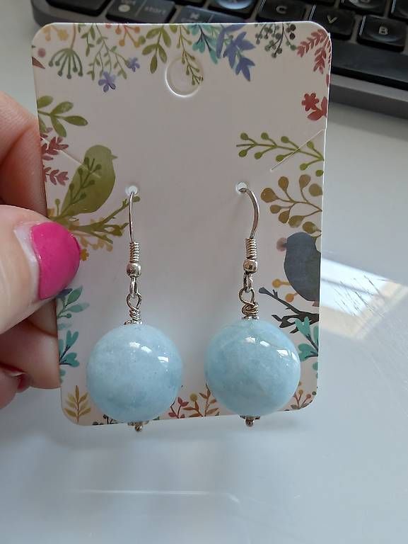 Boucles d'oreille: Silber Ohrringe mit Stein – D'occasion à Konolfingen par Honey870