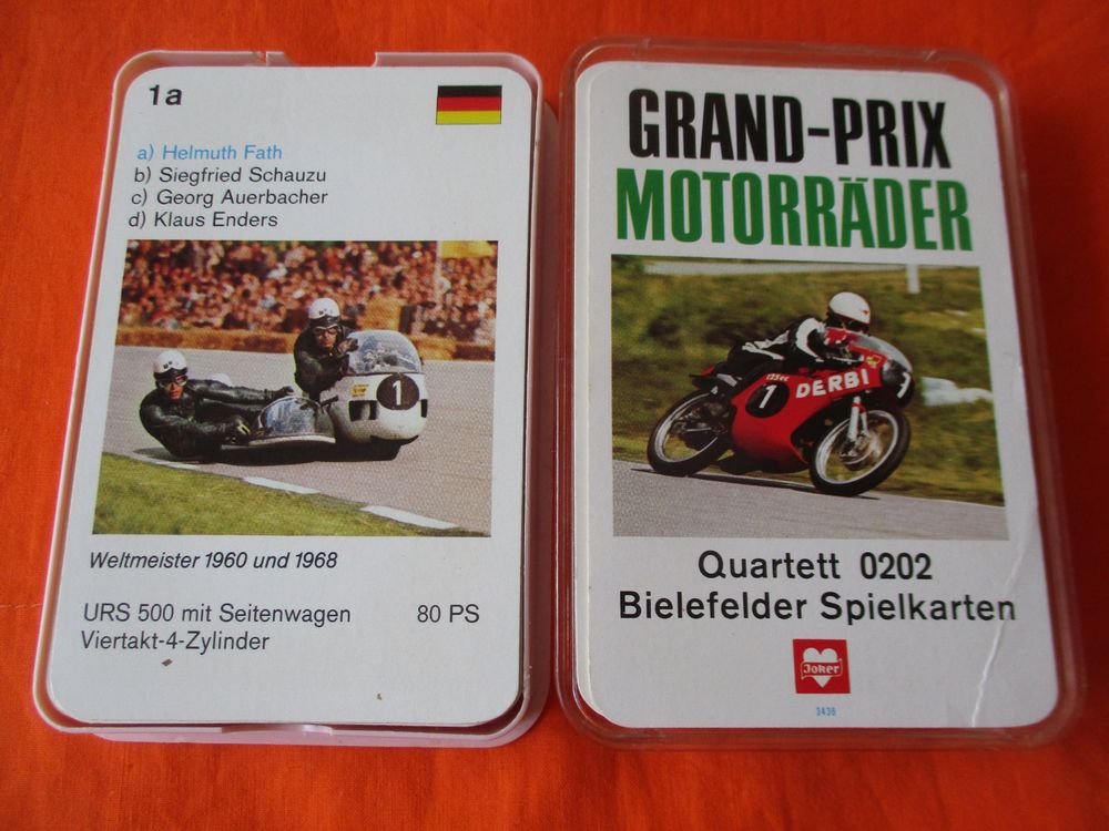 Quartett Grand Prix Motorräder (Gebraucht) in Birsfelden für CHF 8 ...