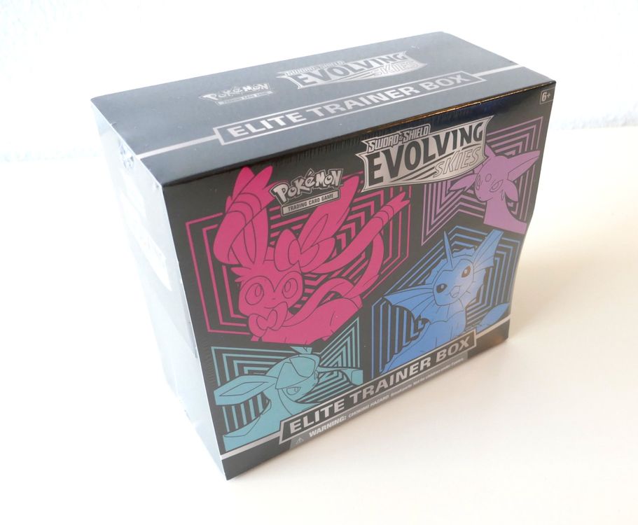 Pokémon ETB Elite Trainer Box Evolving Skies Sylveon EN Kaufen auf