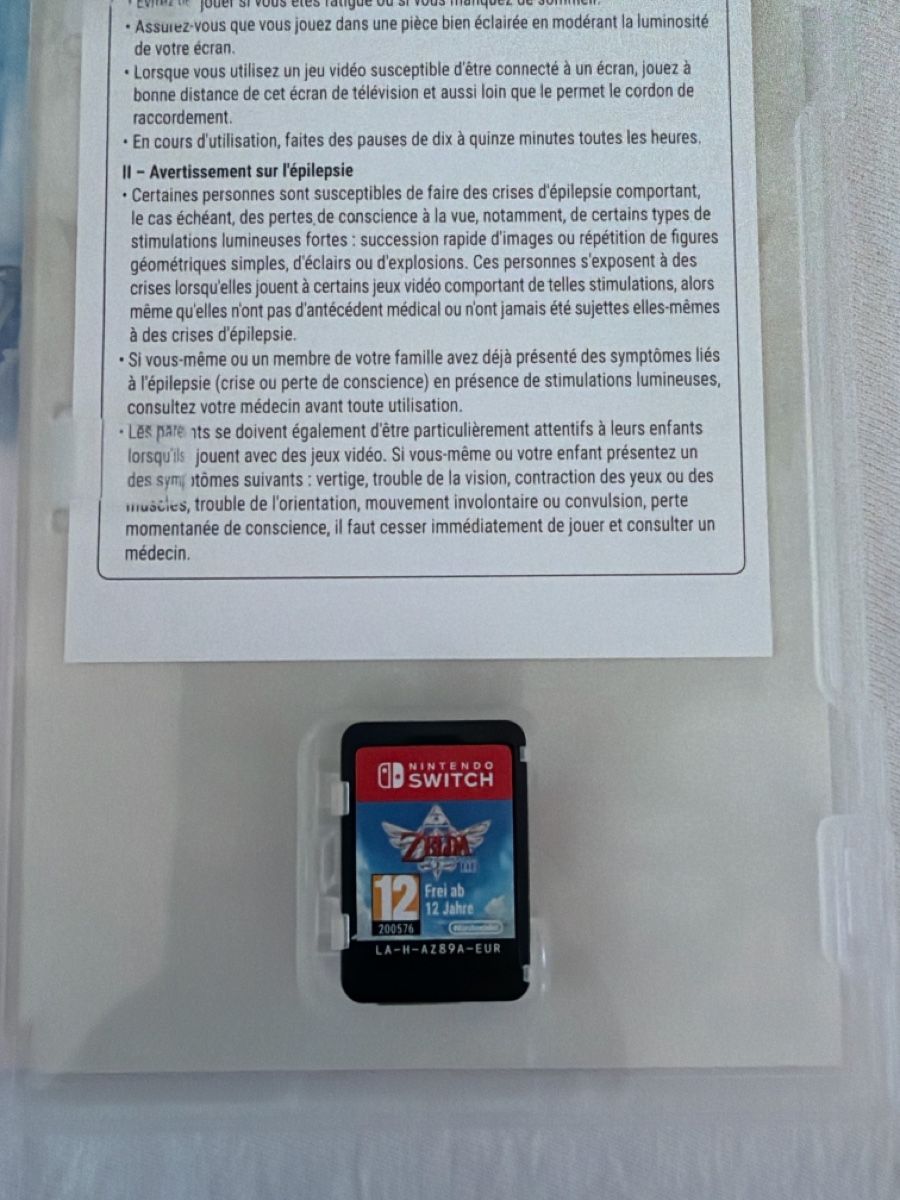 Nintendo Spiele: Jeu Nintendo Switch Zelda Skyward Sword HD – Gebraucht aus Troinex von cashgva 1