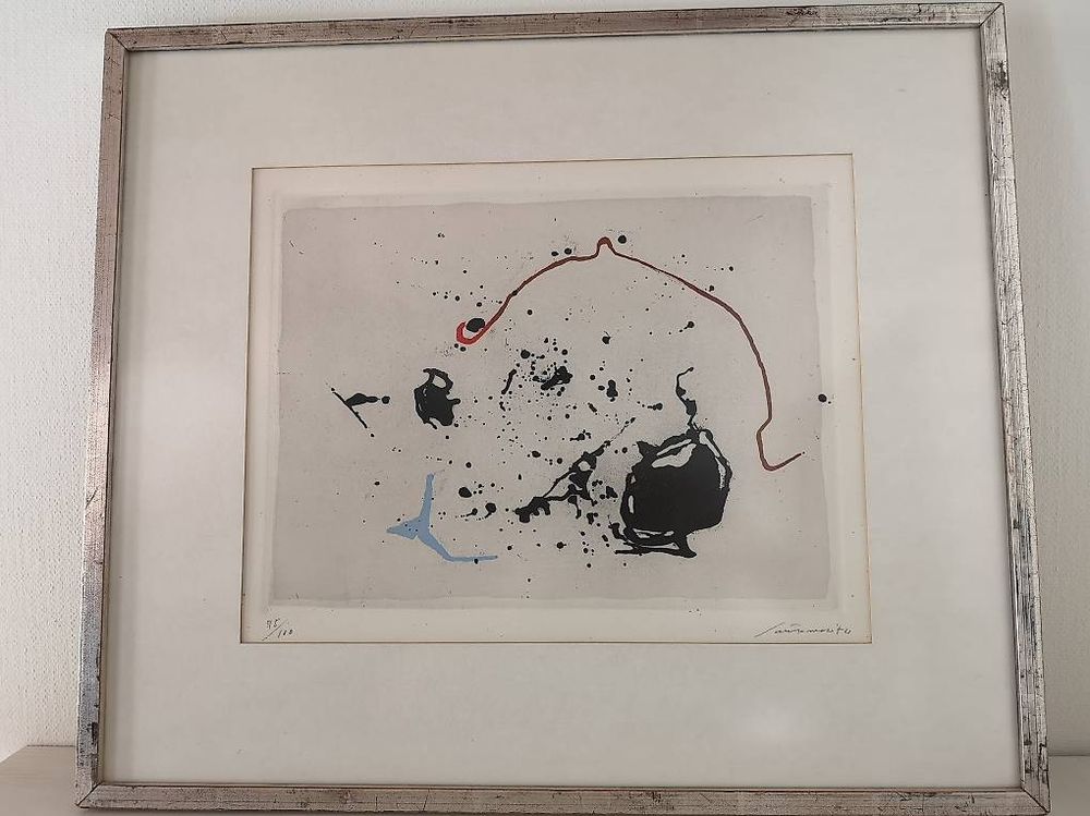 Grafica & Litografie: SANTOMASO 1907 - 1990 / Litho originale / année 1974 – Usato da Bulle venduto da italicum 1