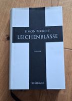 Simon Beckett Leichenblässe Thriller gebunden 