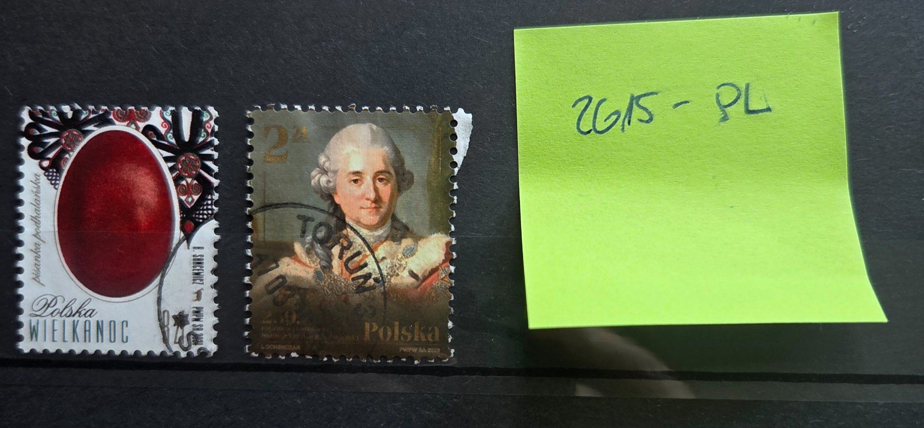 Alle Briefmarken: Briefmarken Polen 2615-PL – Gebraucht aus Köniz von Briefmarken_Frau
