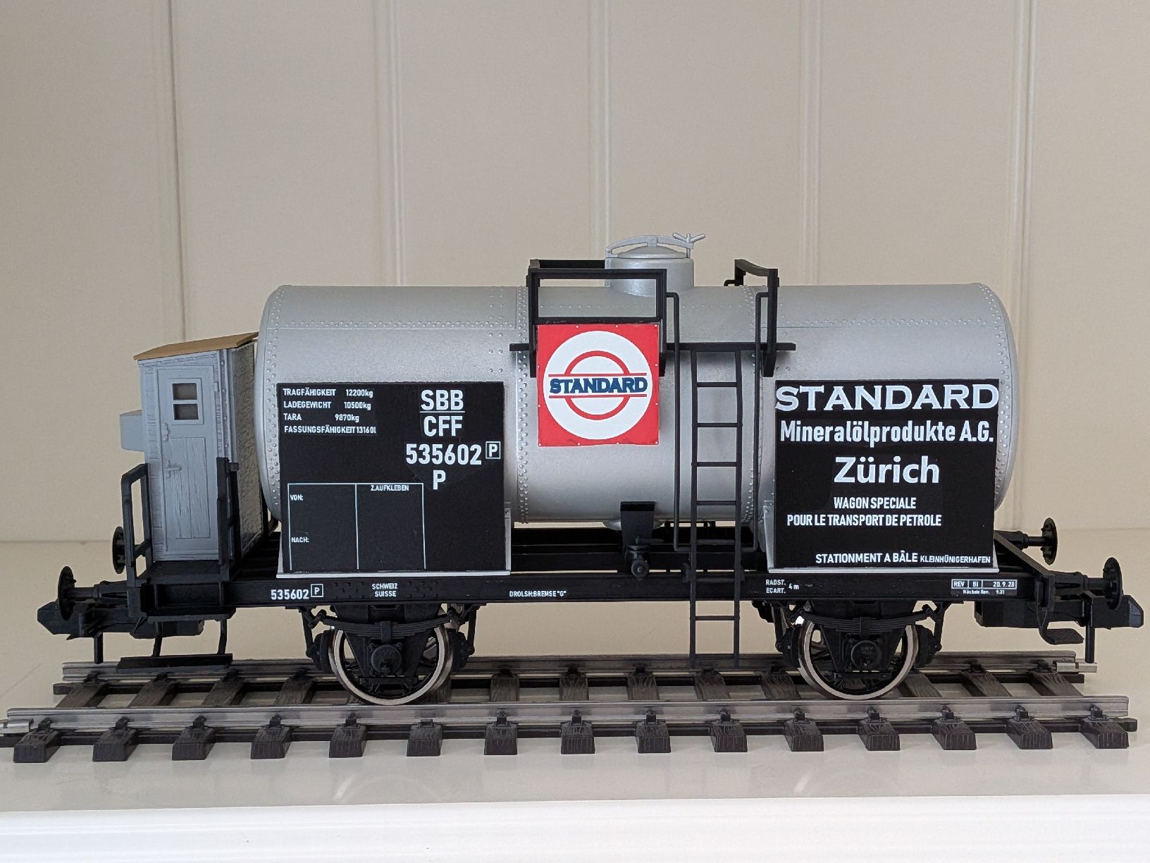 Märklin Modellini di ferrovie: Kesselwagen Standard 535602 Einzelstück! – Nuovo (secondo la descrizione) da Grenchen venduto da garage-city