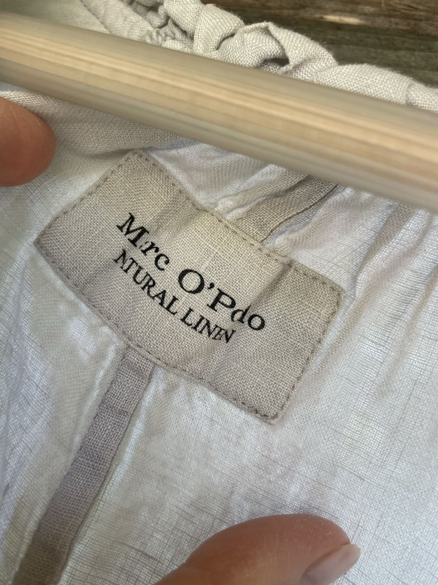 Marc O'Polo Vestiti: ALLES RAUS Leinenkleid Hellgrau – Usato da Kloten venduto da simones.thriftshop 2