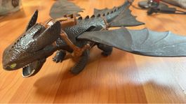 Toothless Drache Actionfigur mit beweglichen Flügeln