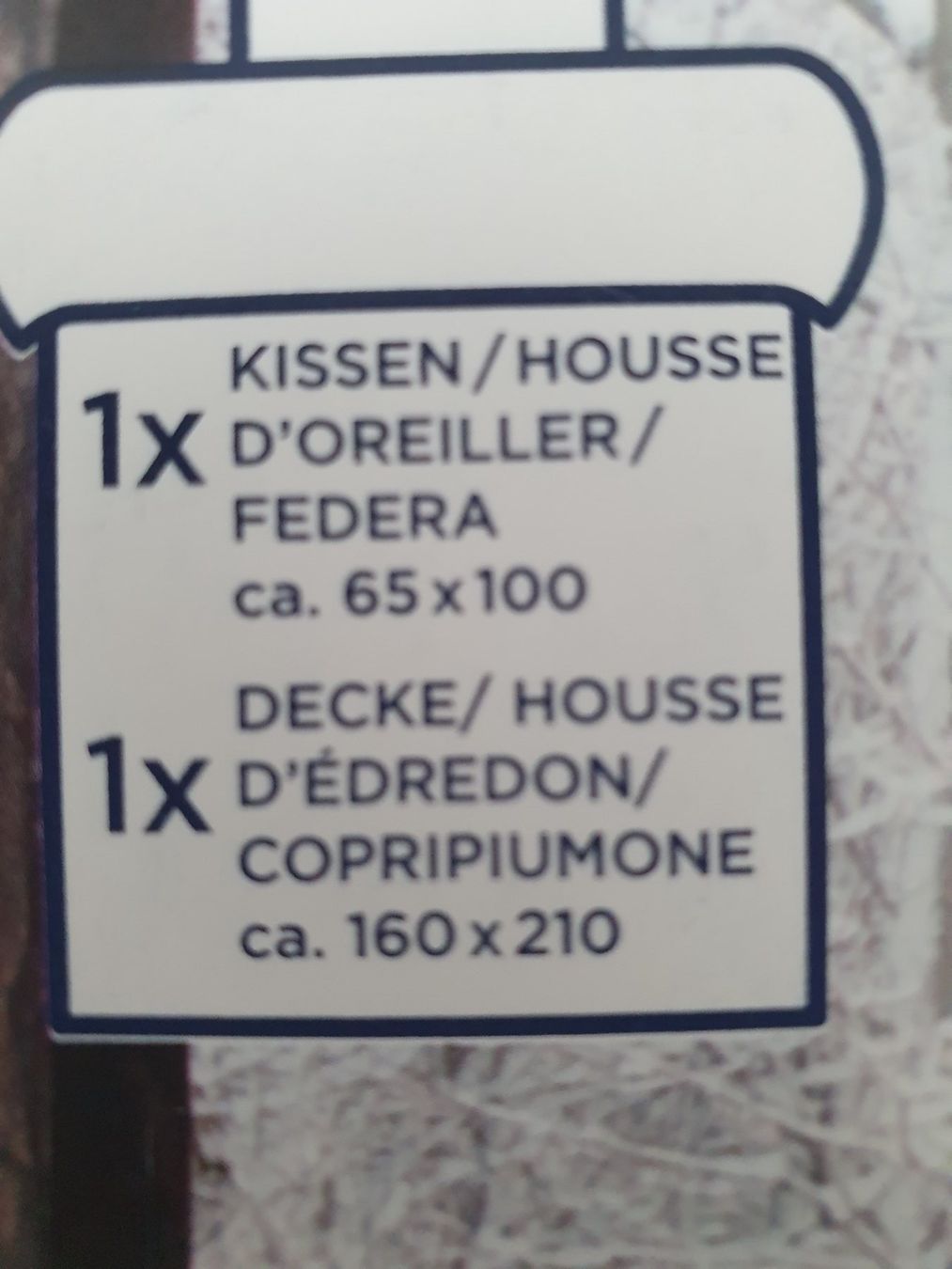 Biancheria da letto: Bettanzug Set inkl Leintuch 160/210 – Usato da Malters venduto da Moeschi5 2