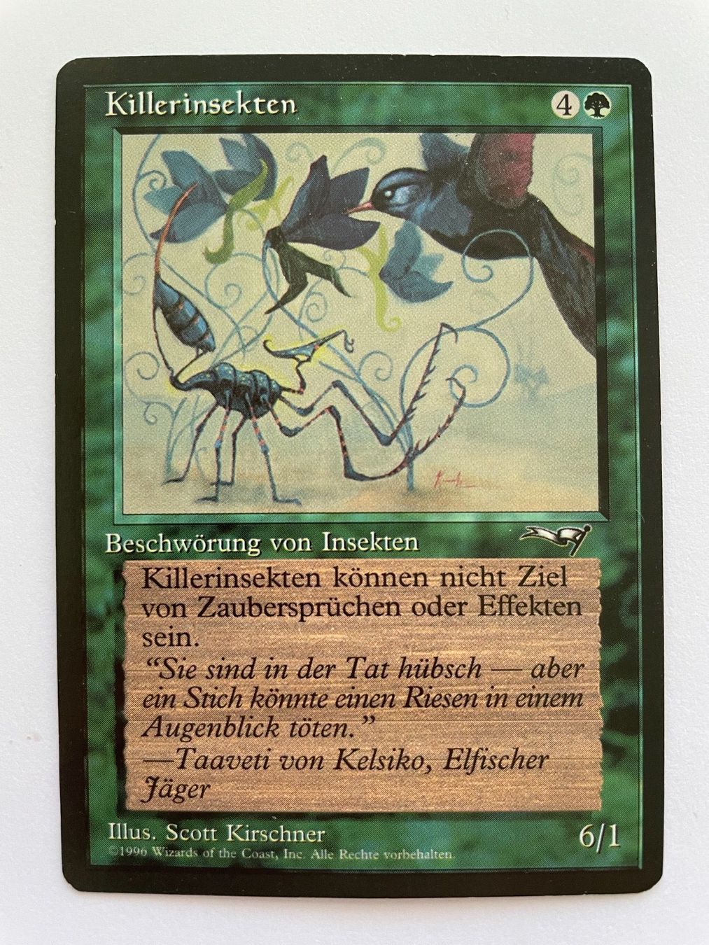 Cartoline: MTG - Killerinsekten – Usato da Zürich venduto da T_H_O_M_A_S