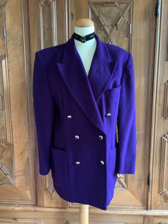 ESCADA  Kurzmantel  /Schurwolle-Angora-Seide/ wie Neu