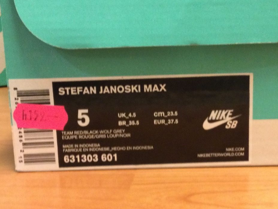 Nike Herrenschuhe: Nike Stefan Janoski Max (EU 37,5) – Neu und originalverpackt aus Schaffhausen von Fresh-Stuff 1
