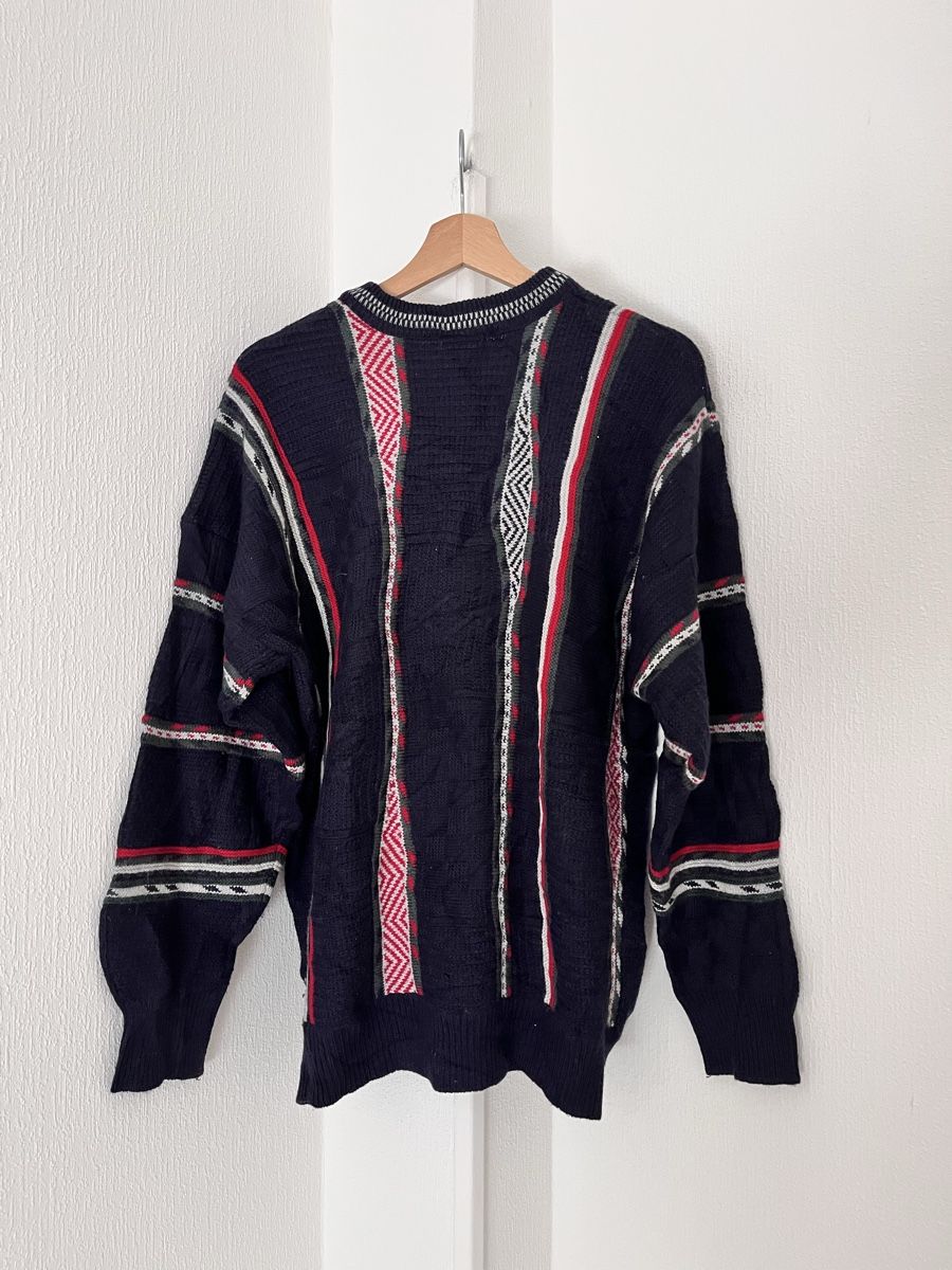 Lacoste Maglioni & Felpe: Vintage Lacoste Pullover multicolour coogi style size 5 – Usato da Lausanne venduto da Danash 3