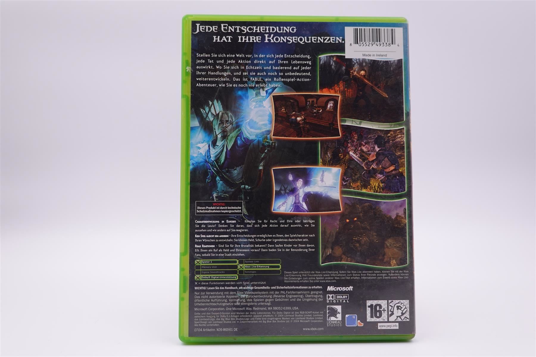 Microsoft Spiele: Fable (XBOX) – Gebraucht aus Herisau von ZelliZone 1