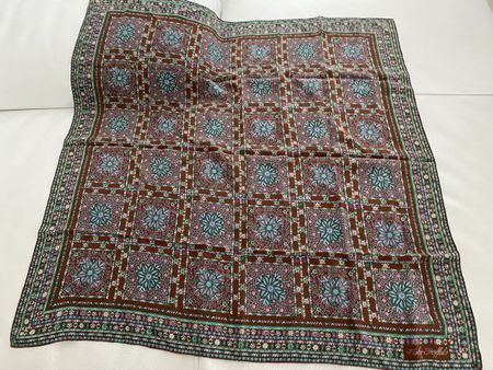 Fishba Stoffels Seiden Foulard 🌸