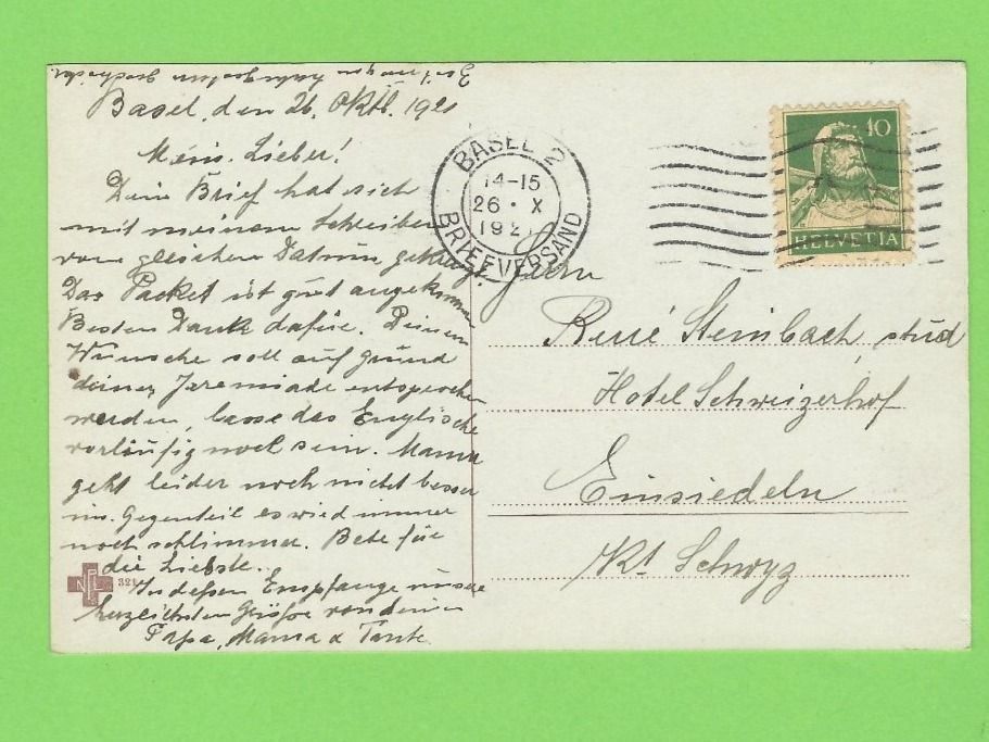 Cartoline postali: Basel, Der Letzi-Turm – Usato da Zürich venduto da t24_de 1