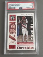 Basketballkarte Damian Lillard 2020-21 PSA 9