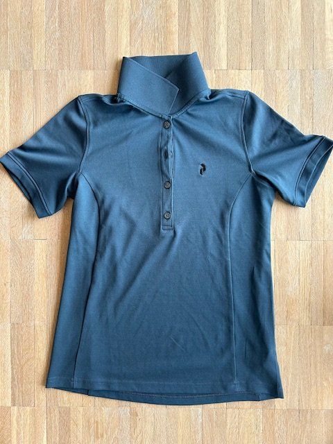 Peak Performance Magliette Polo: Poloshirt Golf Peak Performance Petrol Gr. S – Usato da Utzigen venduto da Crisbo