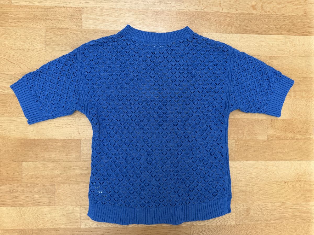 Pullover & Sweatshirts: Lochstrick pullover Ajourmuster von FatFace royalblau Gr.  – Gebraucht aus Münchenstein von Ladypink7 2