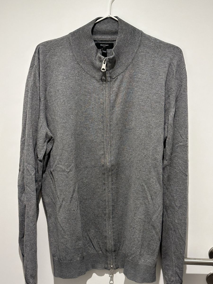 Pullover & Sweatshirts: Matinique Zip-Pullover grau Gr. L – Gebraucht aus Zürich von gsc_8hmm