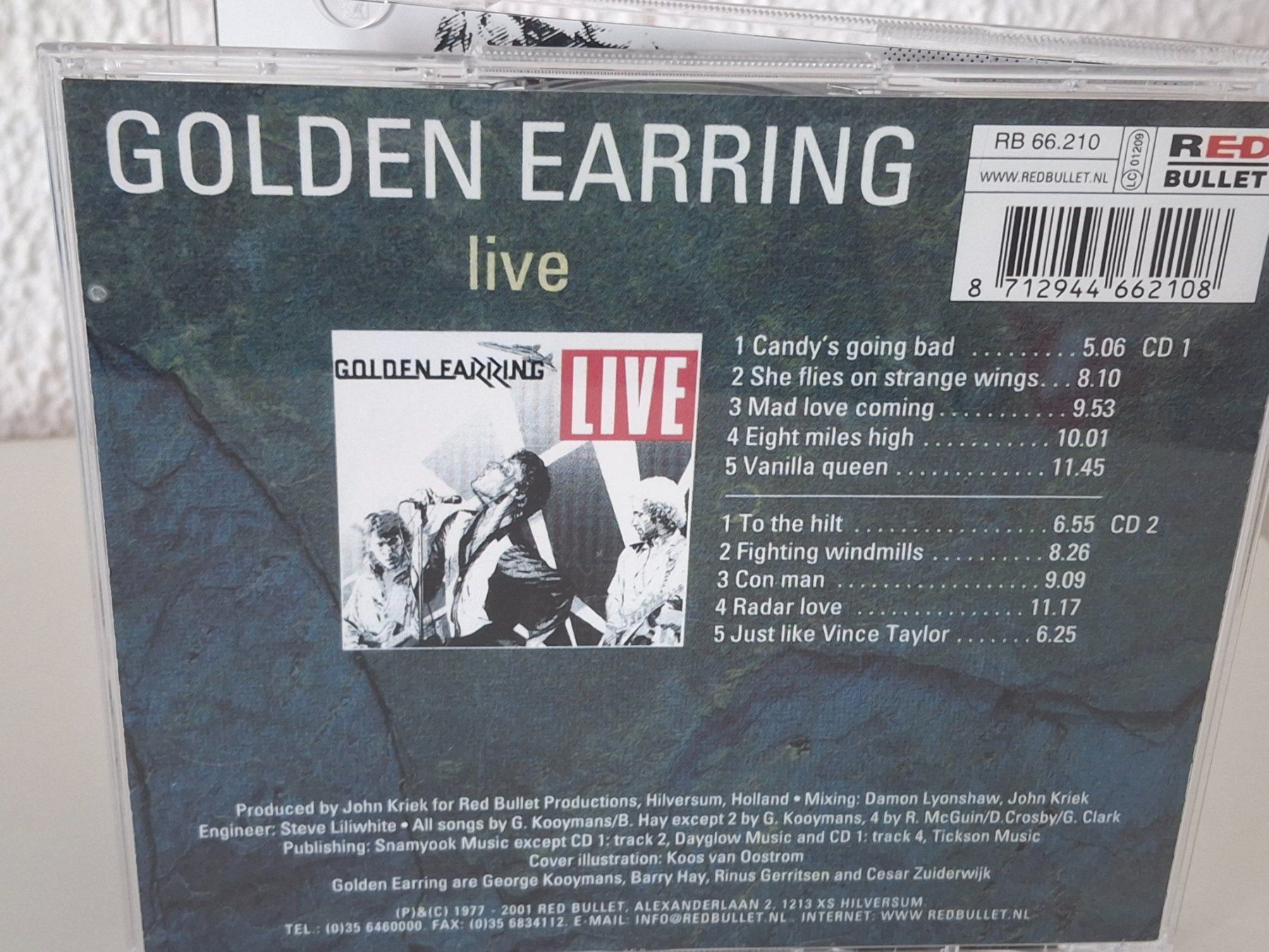 CDs: 2CD Golden Earring  - Live – Gebraucht aus Aarberg von Jackup1 1