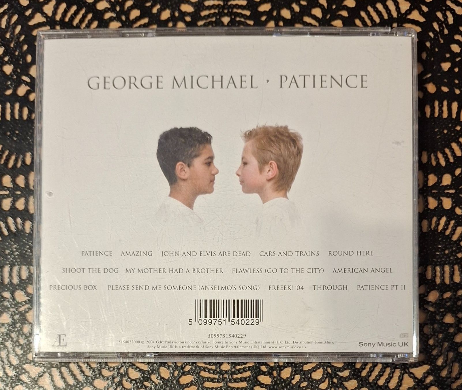 CD: George Michael - Patience, UK Pop Soul CD 2004 – Usato da Schönenberg TG venduto da Gregolino76 1