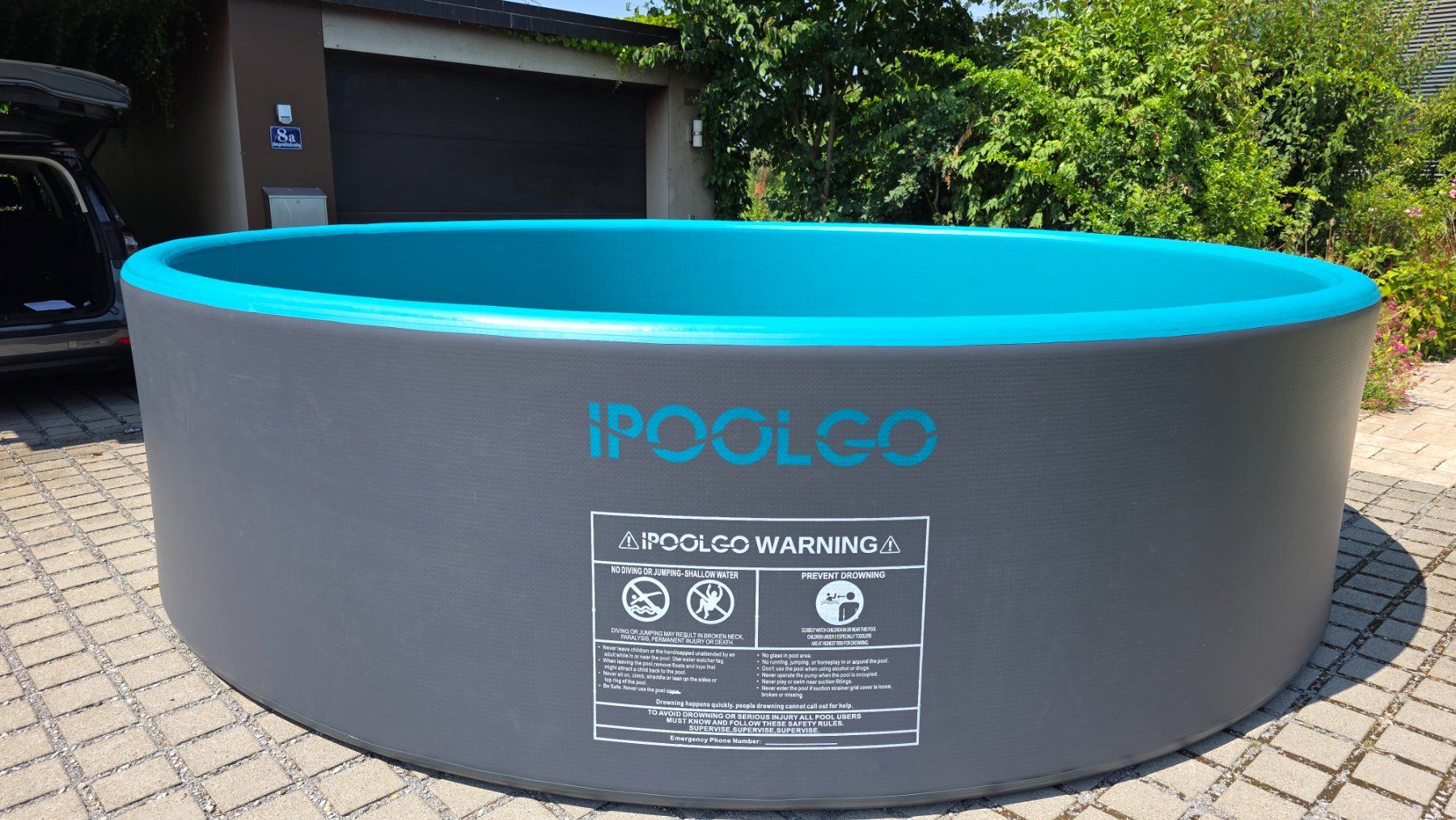 Schwimmbad: IPoolGo Pool - Drop Stich - aufblasbarer Pool - 3m x 1,2m – Neu und originalverpackt aus Schaan von IPoolGo_europe 1
