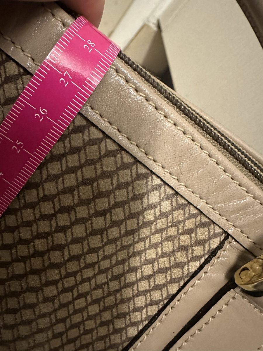 Borse da donna: Escadre Braun Beige Vintage Tasche – Usato da Pratteln venduto da milisandra 8