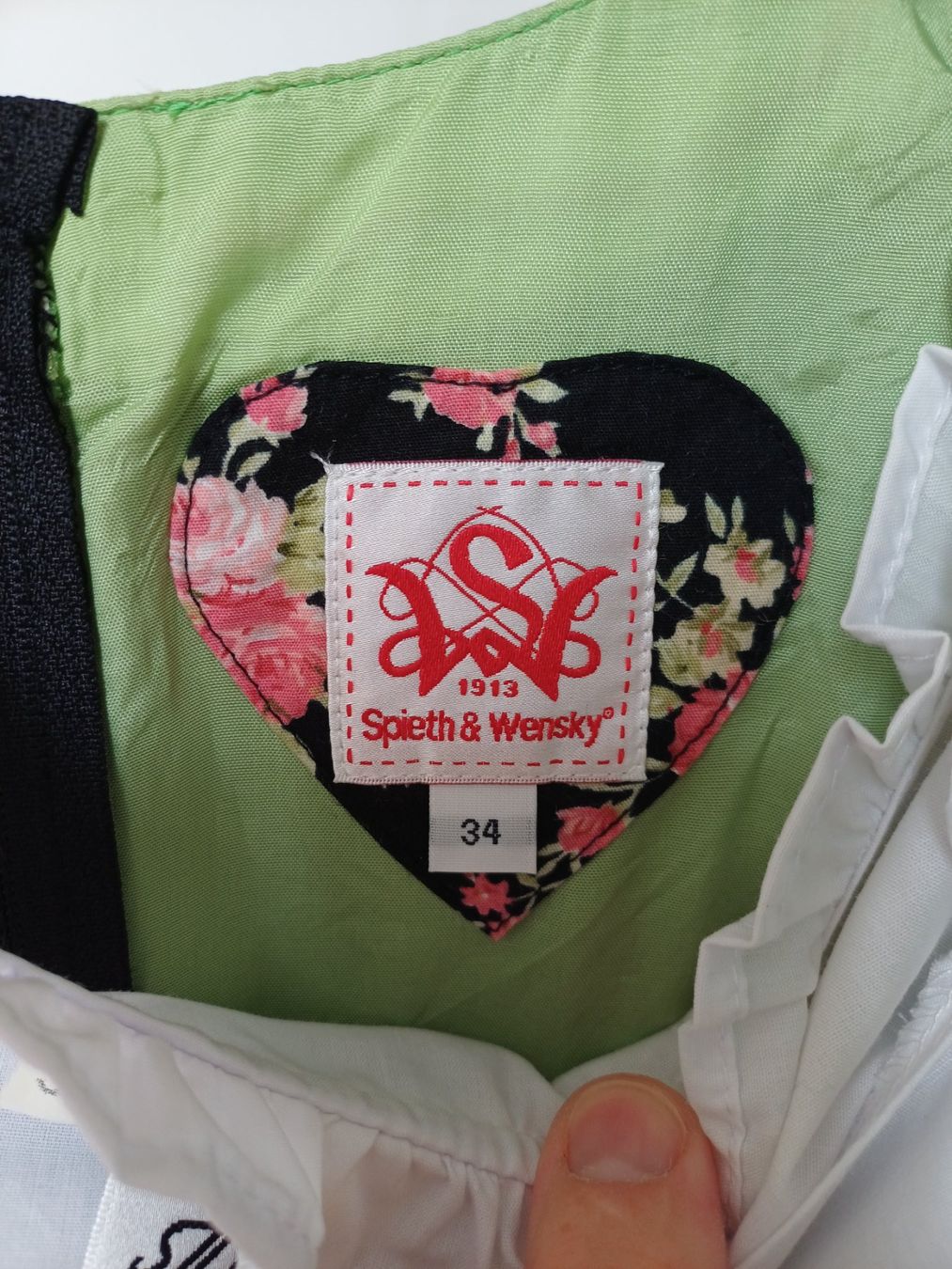 Costumi: Dirndl Spieth & Wensky / Gr. 34 / Blumenmuster – Usato da Beringen venduto da Goeppeli 3