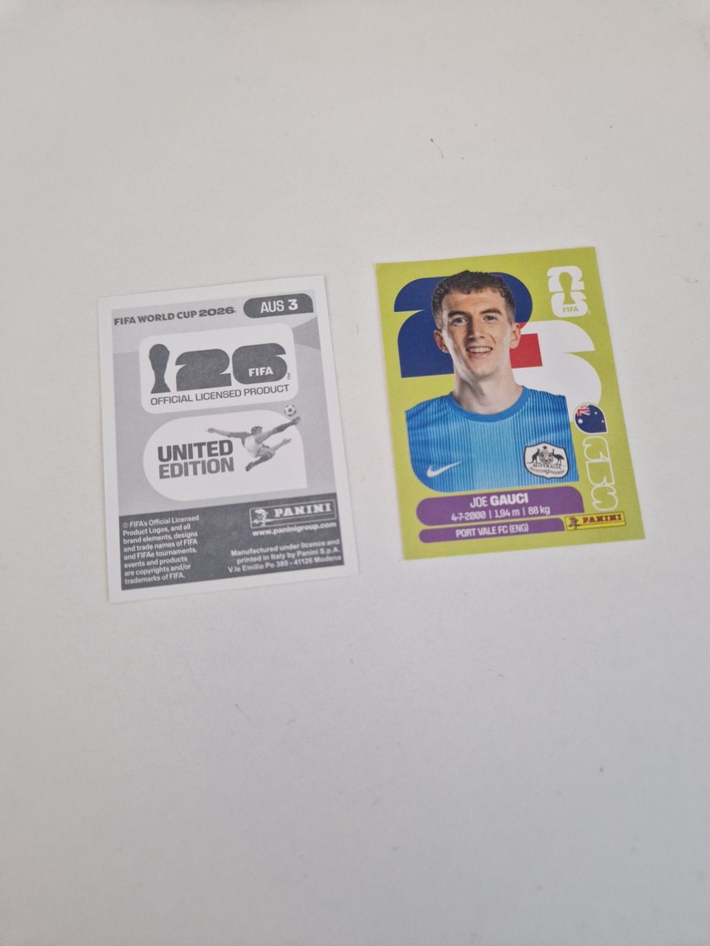 Panini Sammelbilder & Trading cards: Panini Sticker AUS3 – Neu (gemäss Beschreibung) aus Stüsslingen von white_angel86