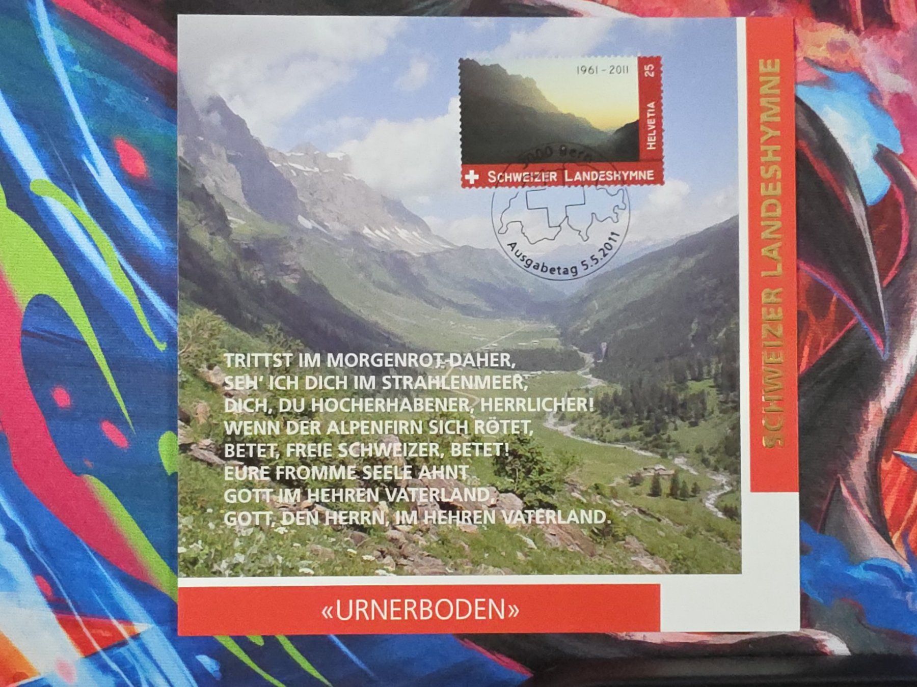 Alle Briefmarken: CL26 4x Document + Timbre Suisse 2011 – Gebraucht aus Cousset von Patrick_Collections 1