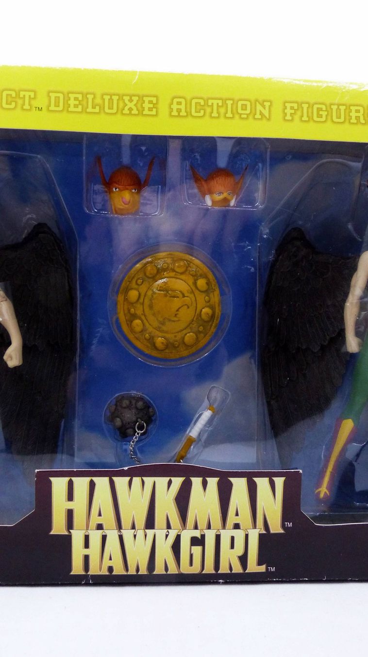 Figuren: HAWKMAN HAWKGIRL DC DIRECT ACTION FIGURE SET NOS 2000 – Neu und originalverpackt aus Lugano von YouWantUS 3