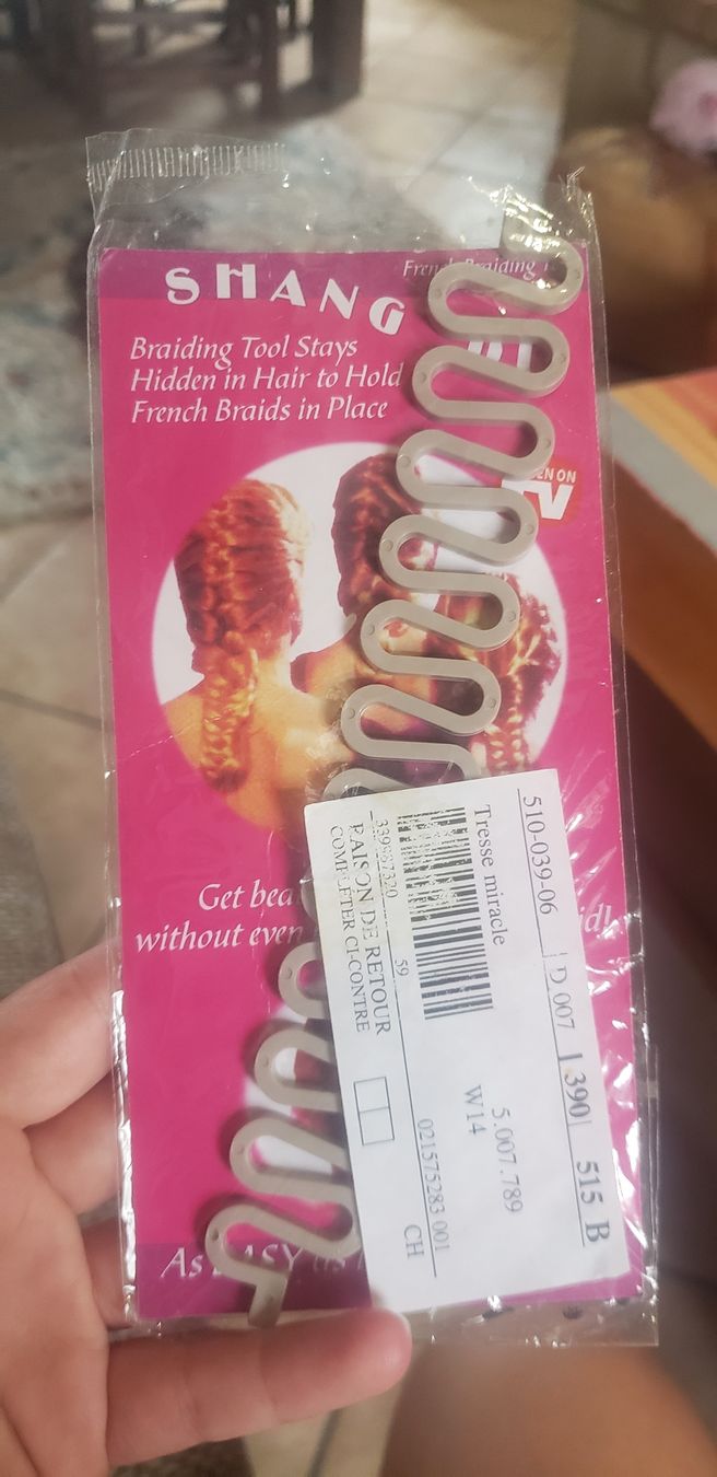 Accessoires pour cheveux: Coiffure tresse – Neuf avec emballage d'origine à Le Séchey par Jill93 1