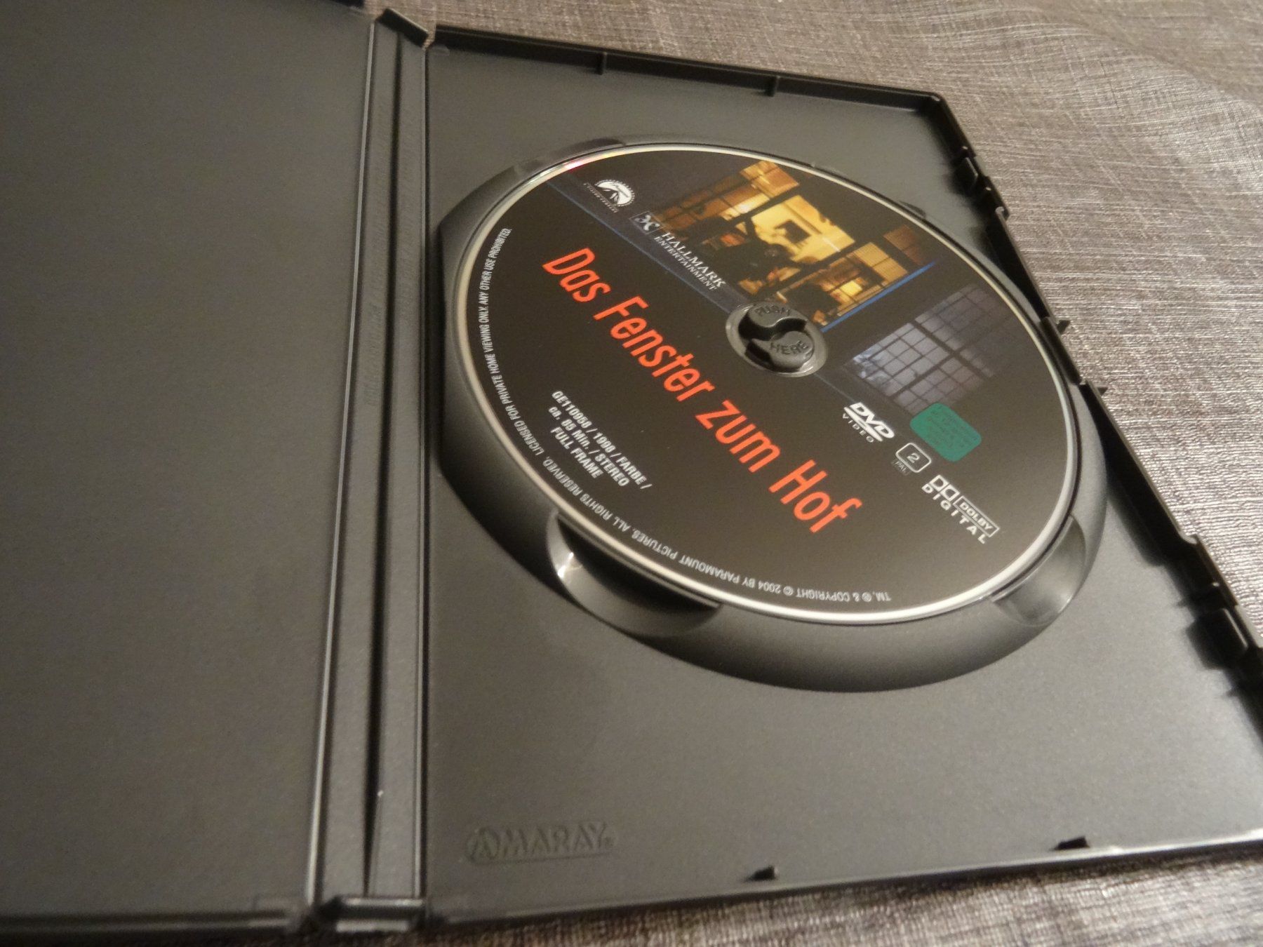 Tutti i DVDs: DVD Das Fenster zum Hof – Usato da Olten venduto da Disc-Verkauf 1