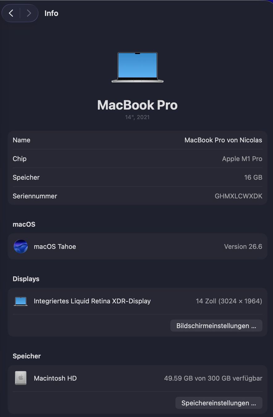 Apple Notebook: Apple MacBook Pro – Late 2021 – Usato da Belp venduto da NicolasBerger 2