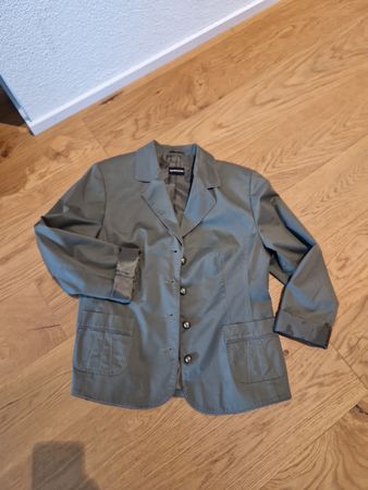 SAMOON Damen Blazer Jacke olive/taube