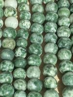 Aktion!!! Strang echte green spot agate kugeln 6 mm