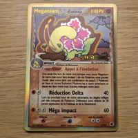 Meganium Holo 4/101 Ex Île des dragons Stamped