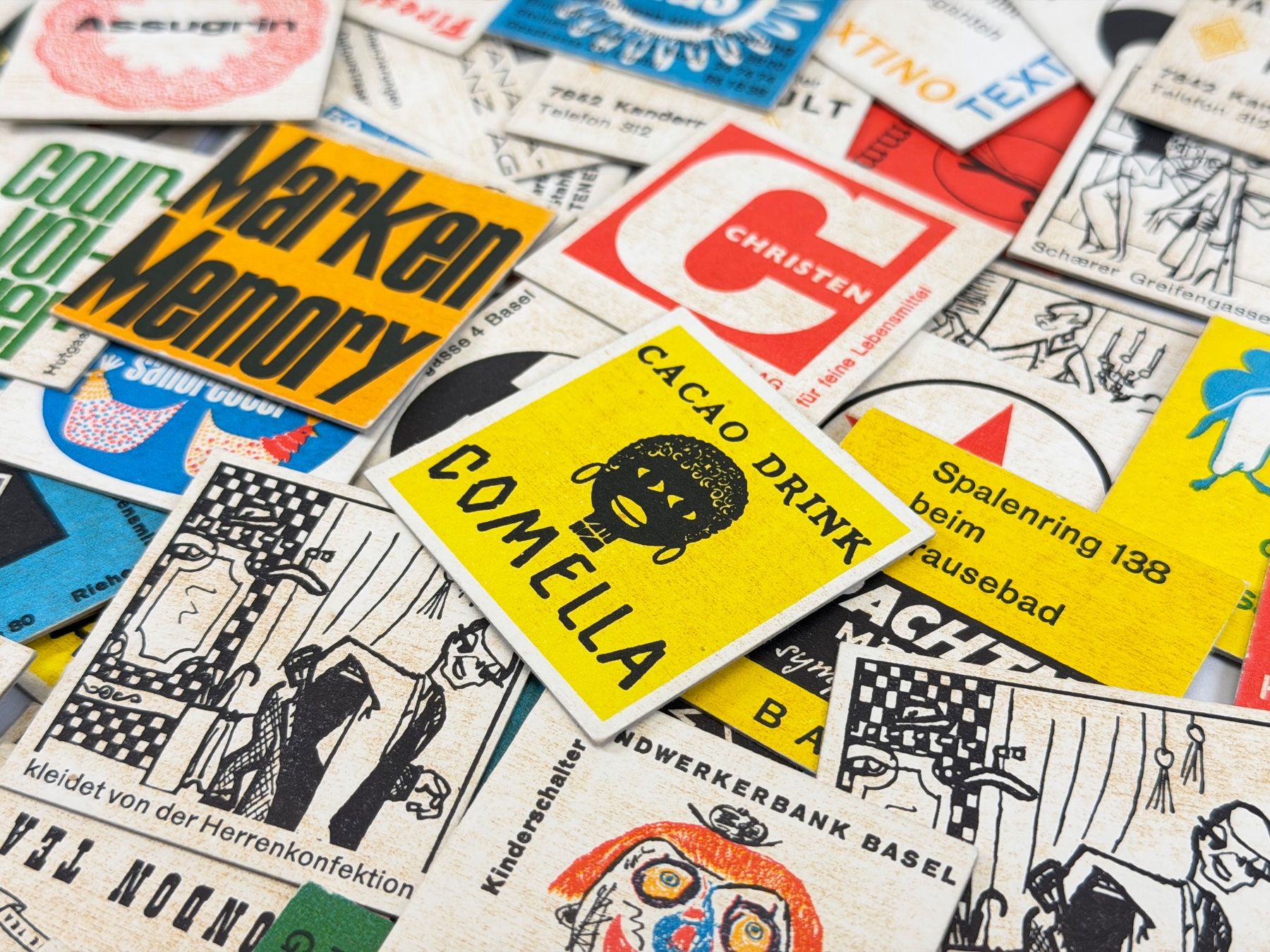Giochi: Basler Markenmemory 1960er – Usato da Winterthur venduto da Roli56 2