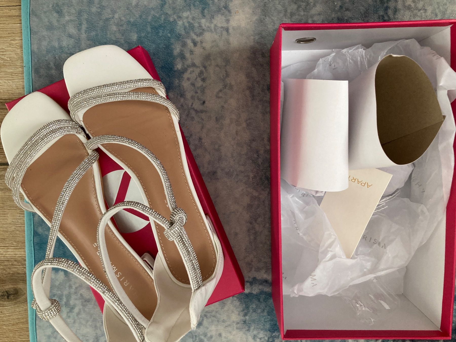 Scarpe da donna: Hochzeit / Event Sandals EU41 Als NEU – Nuovo (secondo la descrizione) da Buelach venduto da msi_wwr7 4