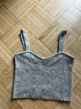Zara Top grau Grösse S guter Zustand