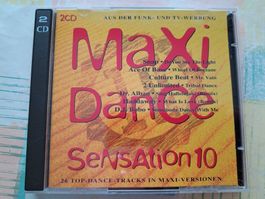 CD Maxi Dance Sensation 10