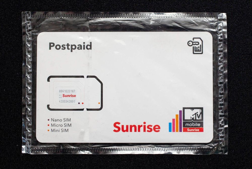 Sunrise SIM-Karte neu (Neu und originalverpackt) in Baar für CHF 35 ...
