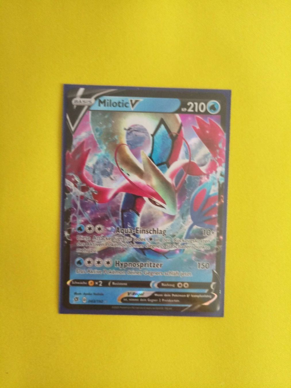 Karten: Milotic V – Neu (gemäss Beschreibung) aus Matzendorf von SwissMagicKarten
