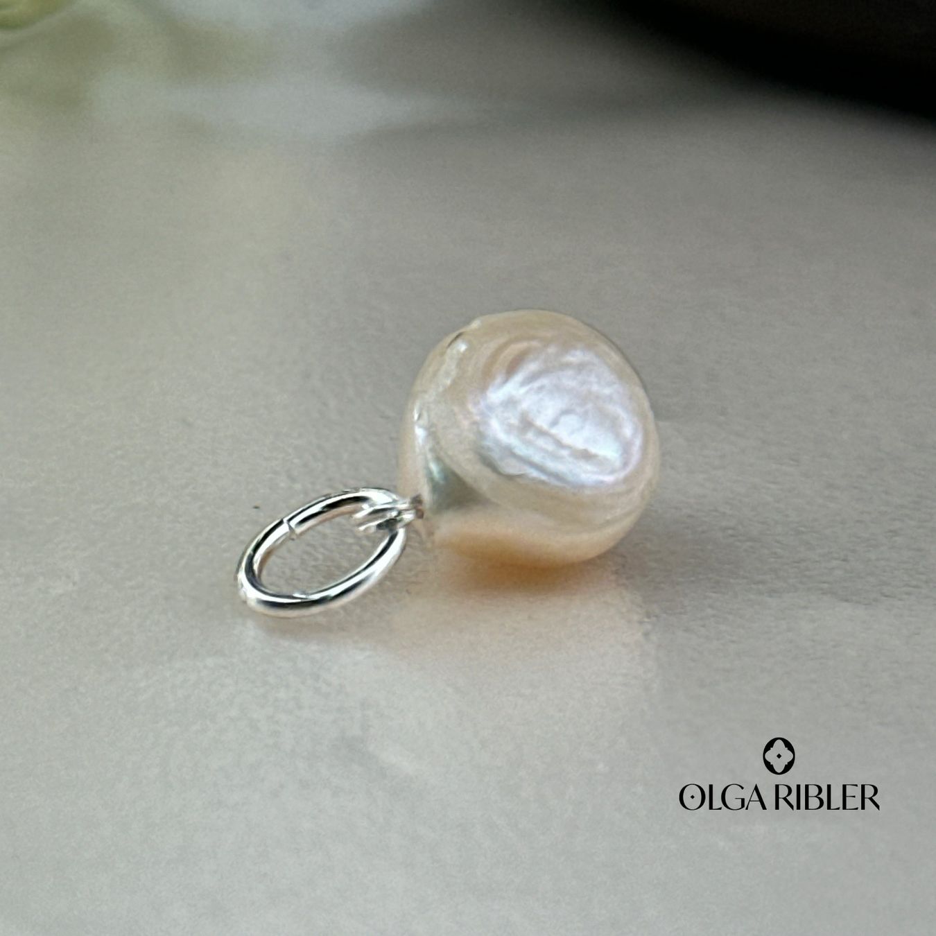 Olga Ribler Anhänger: Sterling Silber Anhänger mit Perle – Neu (gemäss Beschreibung) aus Luzern von Schmuckoutlet 3