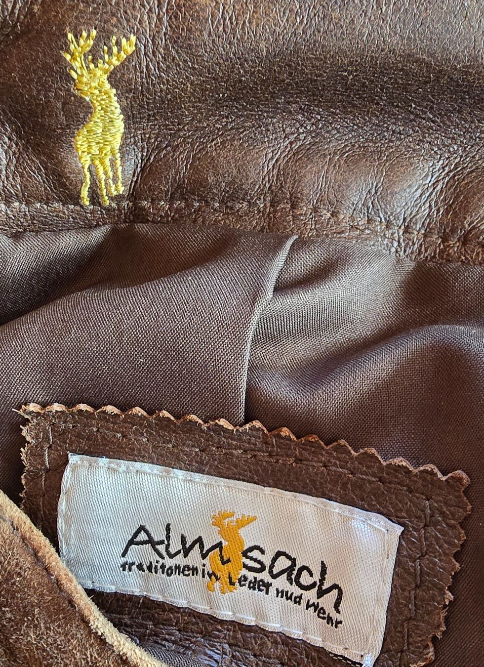 Hosen: Lederhose von Almsach Gr 44 – Gebraucht aus Hinwil von Charon272000 2