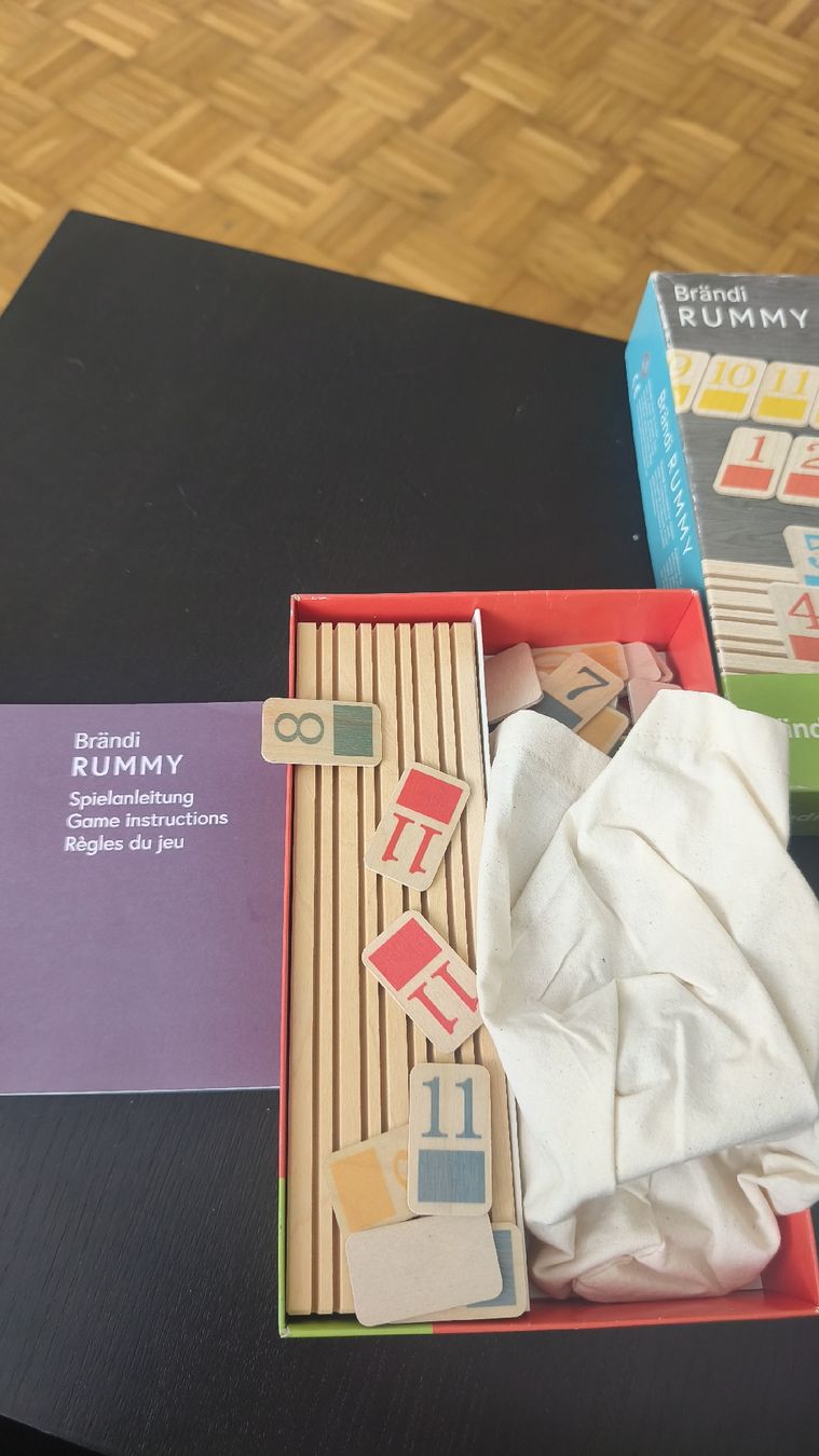Spiele: Brändi Rummy  – Gebraucht aus Kriens von honeybadger45 1